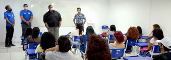 Notícia: Aulas no Polo Metropolitano Pré-Enem, em Belém, motivam alunos da rede pública estadual